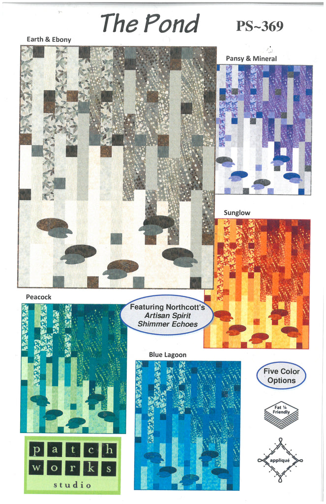The Pond - Patch Works Studio Quilt Pattern