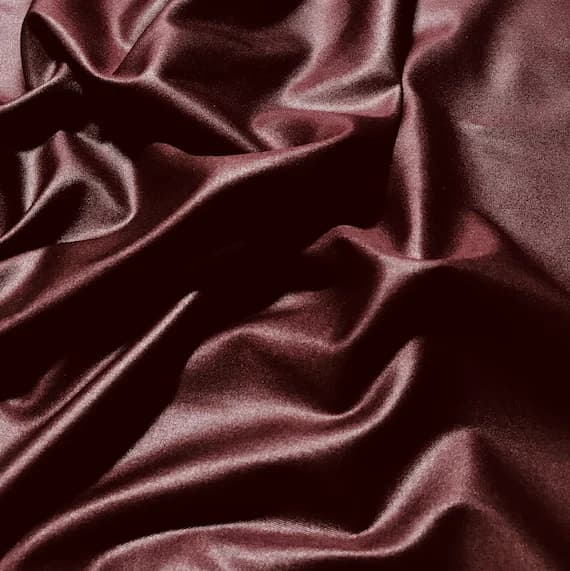 burgundy twill fabric - Dark Burgundy - Rayon Gabardine Fabric