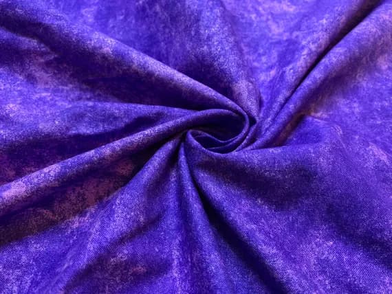 purple cotton fabric - Purple Marble Blender Cotton Fabric Vintage 90's OOP by Maywood Studio