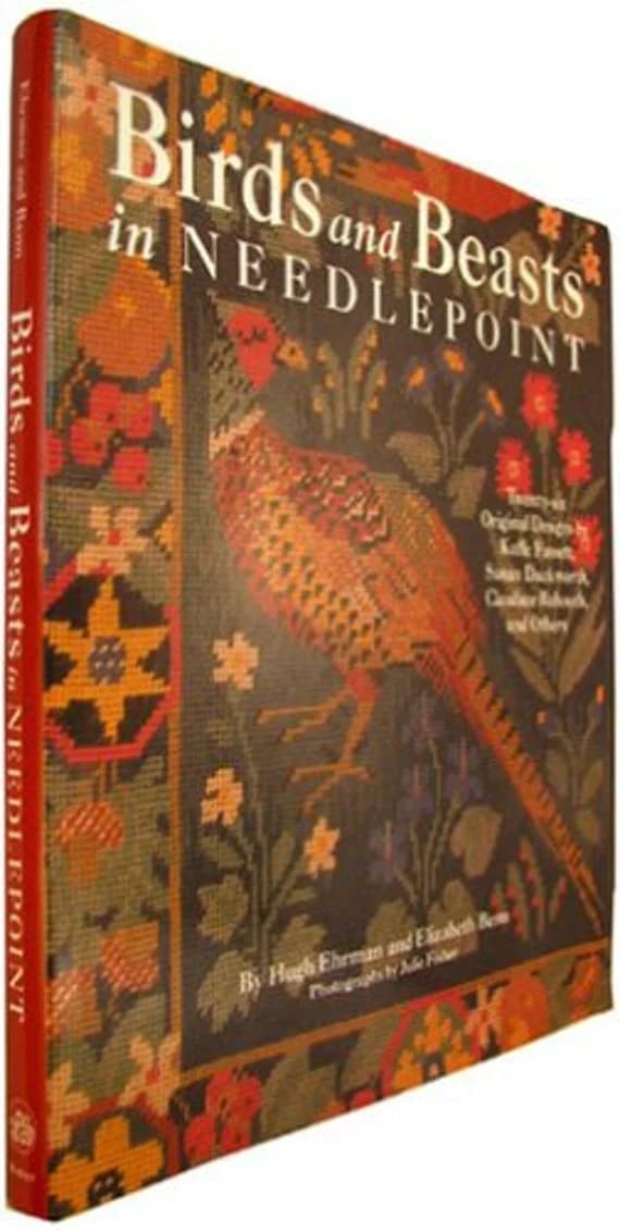 none - Birds And Beasts In Needlepoint book