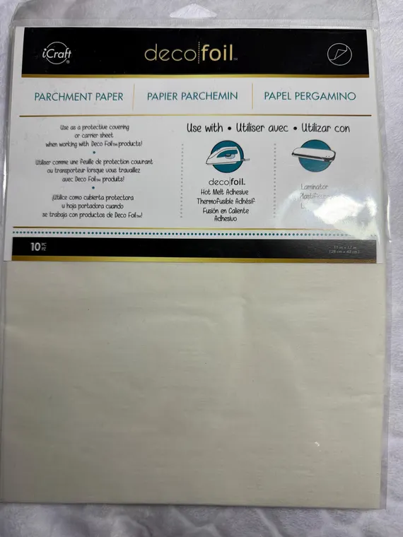 fabric - iCraft Therm O Web Deco Foil Parchment Paper