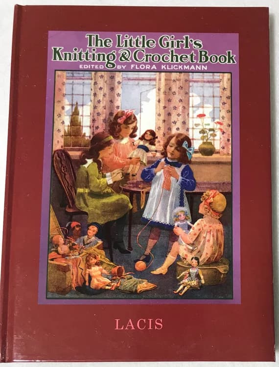 none - The Little Girl's Knitting & Crochet Book
