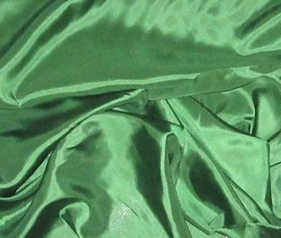 green habotai fabric - SPINACH GREEN China Silk HABOTAI Fabric