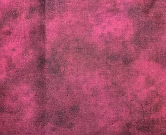 burgundy cotton fabric - 1/2 yard increments Burgundy Red Watercolor Blender Cotton Fabric Vintage 90's OOP Patrick Lose