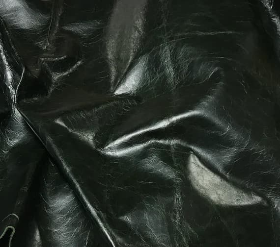 green leather - JUNGLE GREEN Cow Hide Leather Hide 6 Square Feet