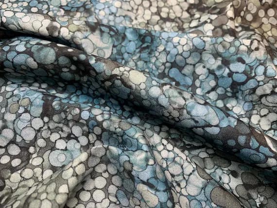 cotton fabric - Glacier Bubbles - Bliss Basics - Northcott Cotton Fabric DP23887-96