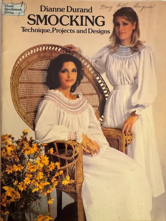 none - Smocking Technique; Projects and Designs by Dianne Durand Vintage
