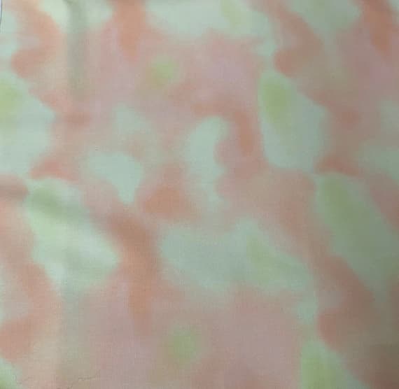 peach cotton fabric - Peach & Yellow Gradation Blender- Cosmo Japan Cotton Oxford Fabric