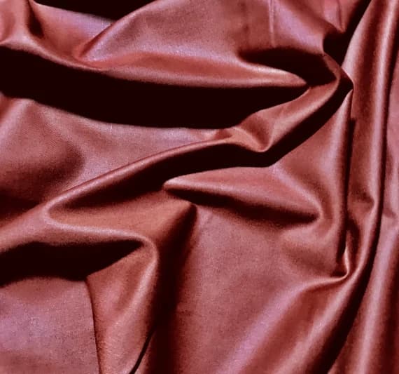 rust twill fabric - Rust - Rayon Gabardine Fabric