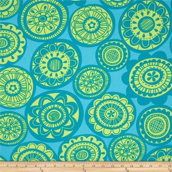 cotton fabric - Westminster Cartwheel Shadowplay Erin McMorris - Cotton Home Dec Fabric - 1 Yard