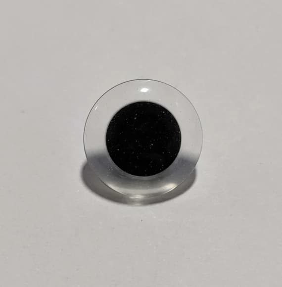 none - Teddy Bear Eye Plastic Button 18mm / 11/16" - Set of 2- Dill Buttons Brand