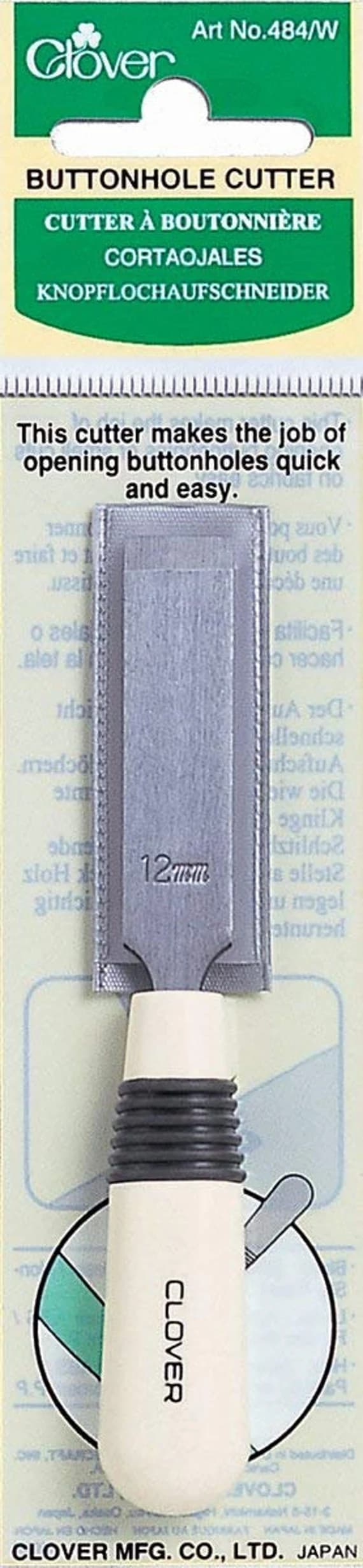 none - Clover Button Hole Cutter