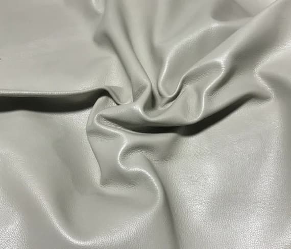 gray leather - LIGHT GRAY Cow Hide Leather 8"x8" Piece