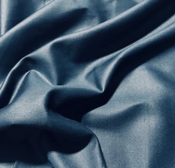 indigo twill fabric - Indigo Blue - Rayon Gabardine Fabric