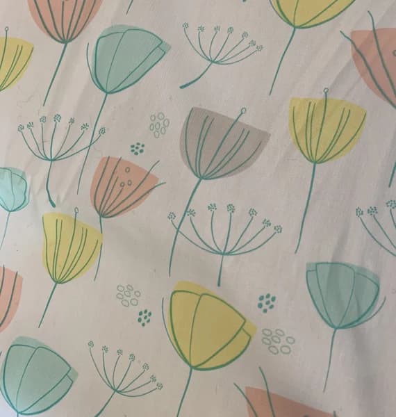 cotton fabric - Reverie Floral Frolic Flowers - by Art Gallery 100% Cotton Fabric