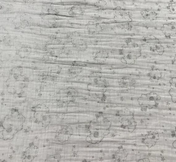 cotton fabric - Lamb Chop - Shannon Embrace - Cotton Double Gauze Fabric