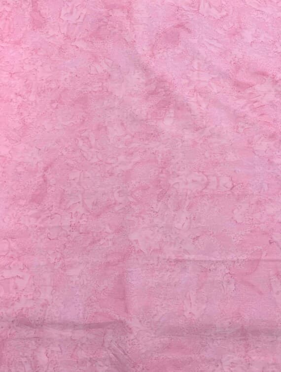 pink cotton fabric - Ballerina Pink Shadows - Banyan Batik Tone on Tone 100% Cotton Fabric