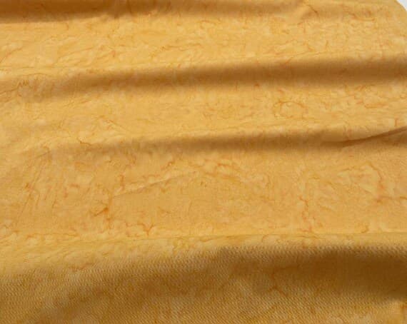 yellow cotton fabric - Daffodil Yellow Shadows - Banyan Batik Tone on Tone 100% Cotton Fabric