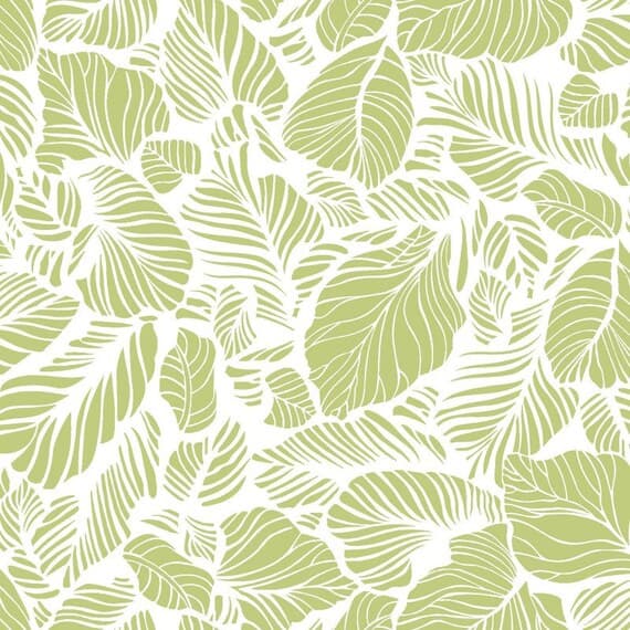 cotton fabric - Leaves - Carnaby Street - Maywood Studio - EE Schenck Cotton Fabric