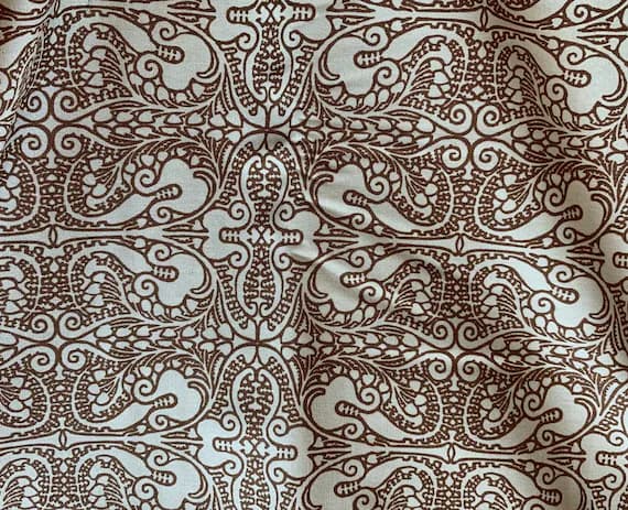 lace - Cafe-Au-Lait Lace - Lace Elements - by Art Gallery 100% Cotton Fabric