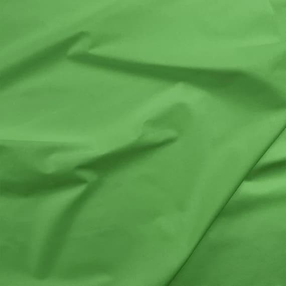 green cotton fabric - 100% Cotton Basecloth Broadcloth Solid - Jolly Christmas Green - Paintbrush Studio Fabrics