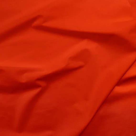 red cotton fabric - 100% Cotton Basecloth Broadcloth Solid - Poppy Red - Paintbrush Studio Fabrics