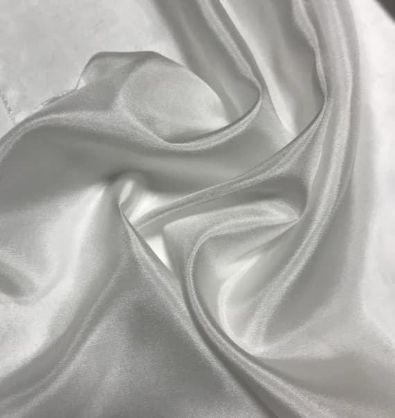white habotai fabric - WHITE 8mm China Silk HABOTAI Fabric