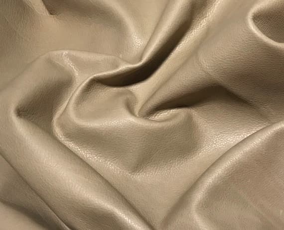 beige leather - BEIGE Cow Hide Leather 8"x8" Piece