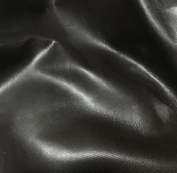 brown leather - CHOCOLATE BROWN STRIPE Cow Hide Leather 1 Square Foot (12x12") Piece