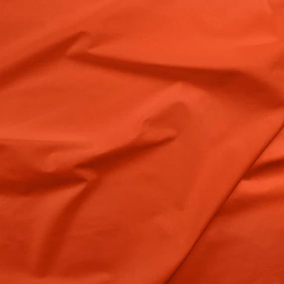 orange cotton fabric - 100% Cotton Basecloth Broadcloth Solid - Bittersweet Orange - Paintbrush Studio Fabrics