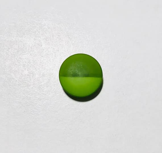 green none - Two Tone Green Plastic Button - Dill Buttons Brand (2 Sizes to Choose)