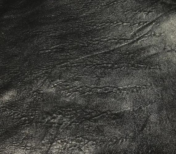 black leather - BLACK Bubble Texture Cow Hide Leather 1 Square Foot (12x12") Piece