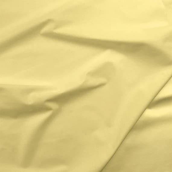 yellow cotton fabric - 100% Cotton Basecloth Broadcloth Solid - Banana Yellow - Paintbrush Studio Fabrics
