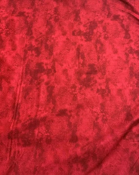 red cotton fabric - Kiss Me Red - Toscana - by Deborah Edwards for Northcott Cotton Fabric