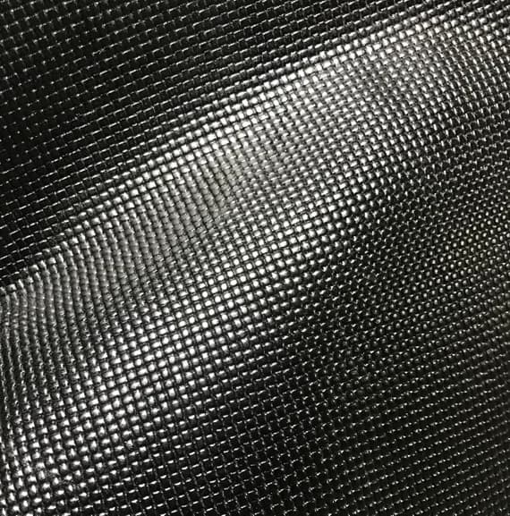 black leather - Black Basketweave- Cow Hide Leather 1 Square Foot (12x12") Piece