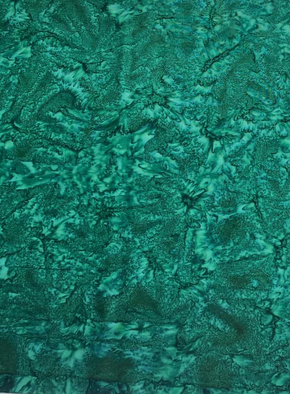 forest cotton fabric - Forest Green Shadows - Banyan Batik Tone on Tone 100% Cotton Fabric