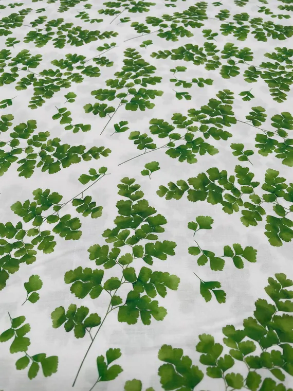 cotton fabric - Modern Botanicals - Maidenhair Fern - Paintbrush Studio Cotton Fabrics