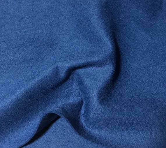blue wool fabric - Blue Bonnet - 100% Virgin Wool Felt Fabric