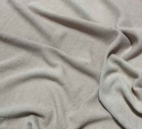brown noil fabric - GOLDEN BROWN Hand Dyed Raw Silk Squares Weave Check NOIL Fabric