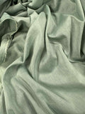 Sage Green - Hand Dyed Silk/Cotton Voile