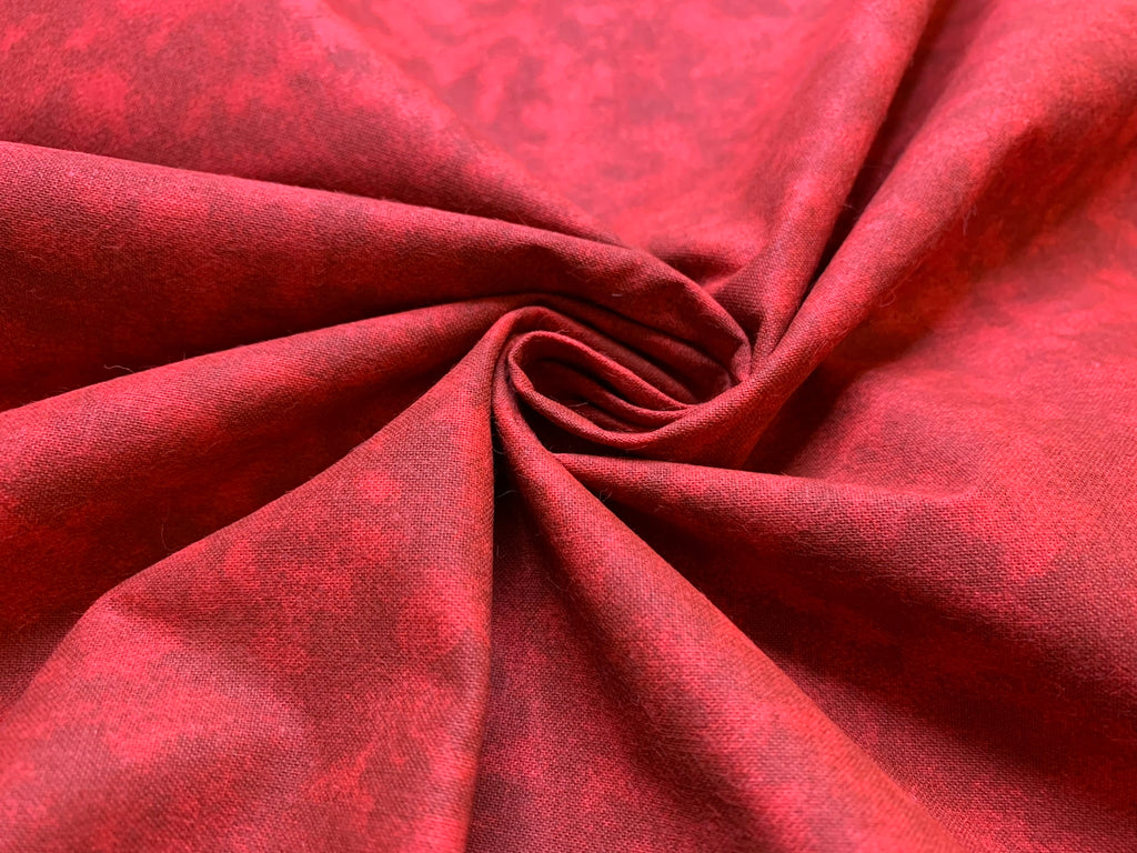 Tonal Brick Red - Cloud 9 Cotton Fabric