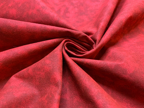 Tonal Brick Red - Cloud 9 Cotton Fabric
