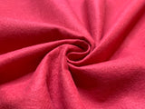 Strawberry Dream Red - Wool /Rayon Blend Felt Fabric
