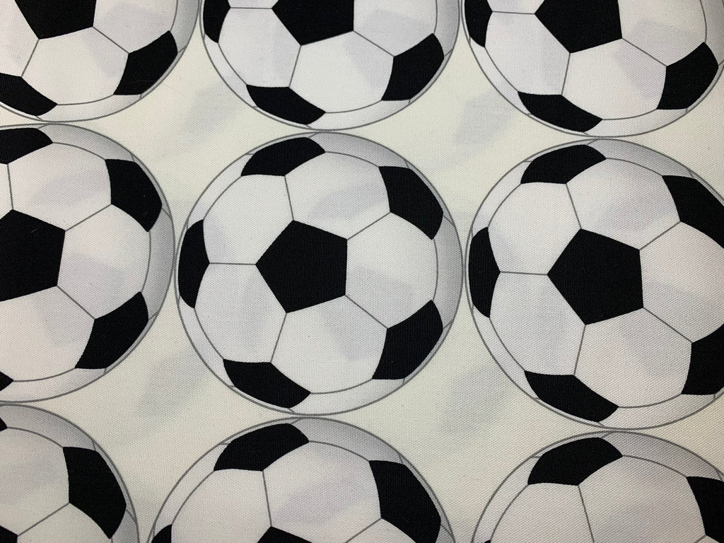 Soccer Balls - Kids Room - Cosmo Japan Cotton Oxford Fabric