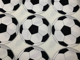 Soccer Balls - Kids Room - Cosmo Japan Cotton Oxford Fabric