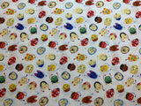 Yaoyorozu Asian Inspired Masks - Cosmo Japan Cotton Sheeting Fabric