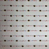 Chibi Pri Hedgehog Pink - Kokka Japan Cotton Oxford Fabric