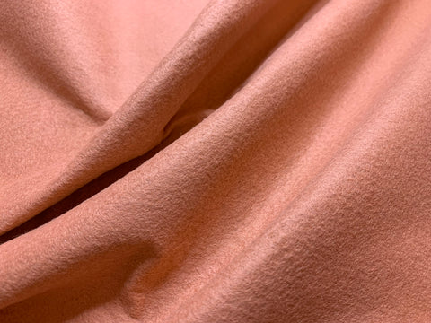 Pink Grapefruit - Wool /Rayon Blend Felt Fabric