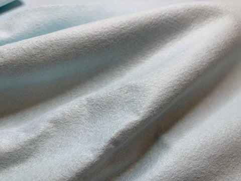 Blue Snow - Wool /Rayon Blend Felt Fabric