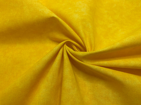 Tonal Golden Yellow - Cloud 9 Cotton Fabric